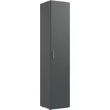WIMEX Kleiderschrank Multiraumkonzept 40 x 185 x 40 cm grau