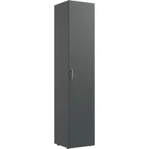 WIMEX Kleiderschrank Multiraumkonzept 40 x 185 x 40 cm grau