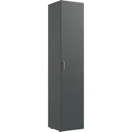 WIMEX Kleiderschrank Multiraumkonzept 40 x 185 x 40 cm grau