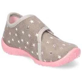 superfit Baby Mädchen SPOTTY Hausschuhe, GRAU 2100, 21 EU