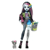 Monster High Frankie Stein-Puppe mit Hund Watzie (HXH73)