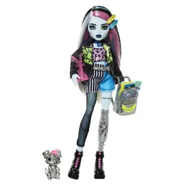 Monster High Frankie Stein-Puppe mit Hund Watzie (HXH73)