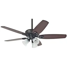 Hunter Builder Plus 132 cm Deckenventilator neu bronze mit Licht