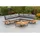 Merxx Valparaiso Lounge-Set grau/natur