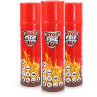 Höfer Chemie 3x 500 g 500g Feuerlöschspray für den Haushalt