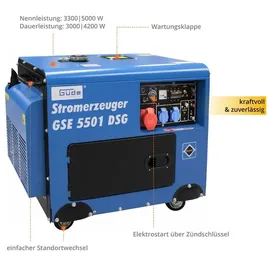 Güde GSE 5501 DSG Dieselgenerator