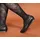THINK! Damen CHILLI chromfrei gegerbte nachhaltige Halbschuhe, SCHWARZ 0000