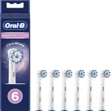 Oral-B Sensitive Clean Ersatzbürstenköpfe für elektrische Zahnbürste, 6 Stück