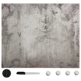 vidaXL Magnettafel 40 x 40 cm Weiß