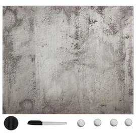 vidaXL Magnettafel 40 x 40 cm Weiß