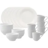 Villeroy & Boch Villeroy & Boch, Geschirrset, New Cottage Basic Frühstücks-Set (18 Stück)