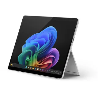 Microsoft Surface Pro (Netzteil separat erhältlich) | Copilot+ PC | 13” Touchscreen | Snapdragon® X Plus (10 Kerne) | 16GB RAM | 256GB SSD | neuestes Modell, 11. Edition | Platin