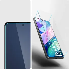 SPIGEN Glass tR Slim 2 Pack for Xiaomi Redmi Note 13 5G,