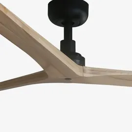 FARO Klim L 150 cm Deckenventilator Schwarz/Eiche