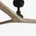 FARO Klim L 150 cm Deckenventilator Schwarz/Eiche
