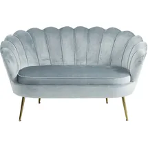 SalesFever Muschelsofa aus Samt