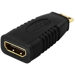 Deltaco HDMI Adapter - Mini HDMI (Stecker) zu HDMI (Buchse)
