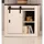 furn.design Sideboard 93 x 91 cm Weiß / Anthrazit