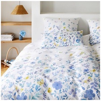 ELEGANTE Kissenbezug einzeln 80x80 cm Mako-Satin Bettwäsche Spring Fling