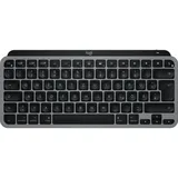 Logitech MXKEYSMINI For Mac, WRLS ILLUMKB (DE, Kabellos, Tastatur, Grau