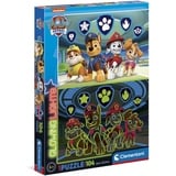 CLEMENTONI Glowing Lights Paw Patrol 104 Teile