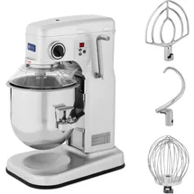 Royal Catering Teigknetmaschine RCPM-10,1B Silber