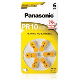 Panasonic Hörgerätebatterien PR230L PR536 1,4V