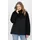 Lpo Steppjacke LPO "XAVIA WMN", Damen, Gr. 36/38 (M), schwarz, 100% Polyester, tailliert hüftbedeckend, Jacken Steppjacke, hochgeschlossener Kragen mit Sherpa-Fleece