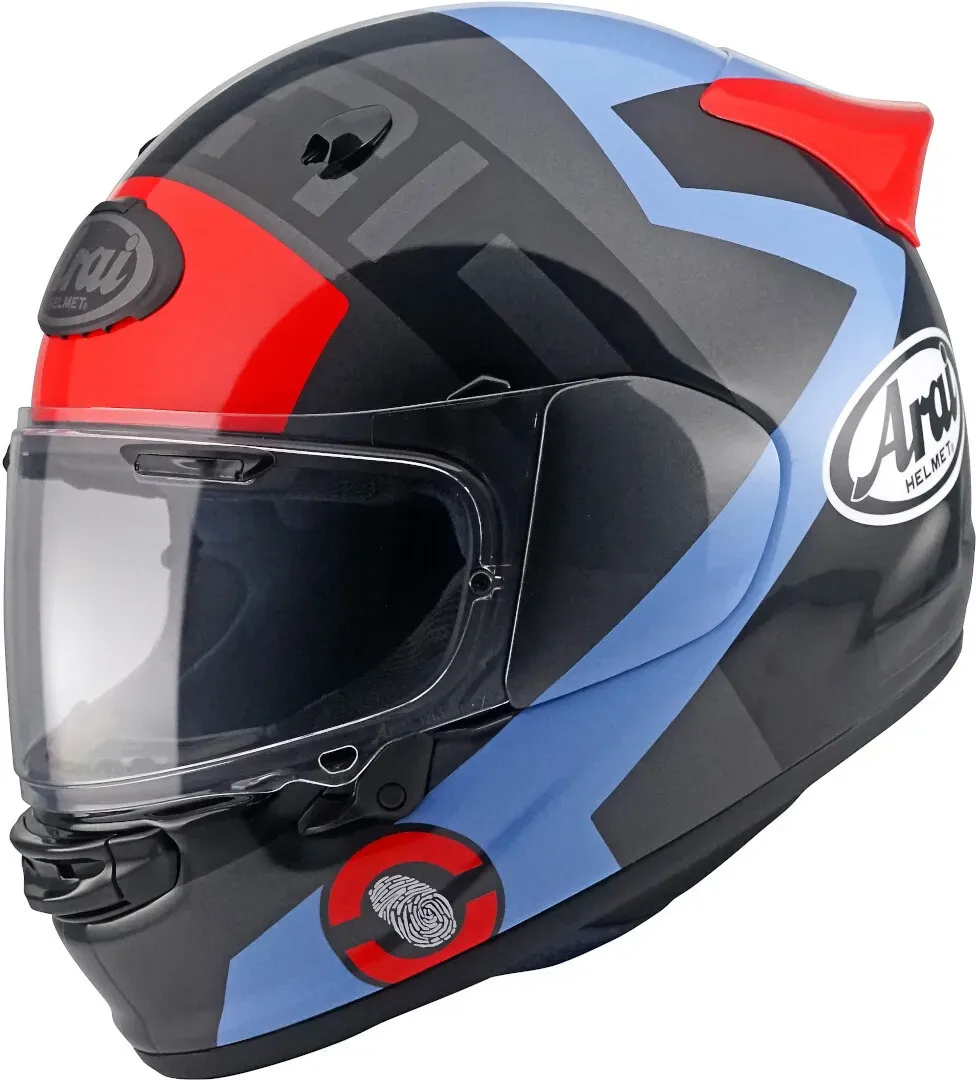 Arai Quantic Space Helm, blauw, XS Voorman