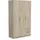 Demeyere Drehtürenschrank Ghost 119,4 x 203 x 51,1 cm Braun