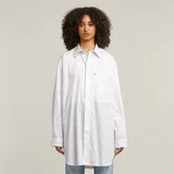 G-Star Oversized Boyfriend Hemd Weiß XXL
