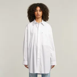 G-Star Oversized Boyfriend Hemd Weiß XXL