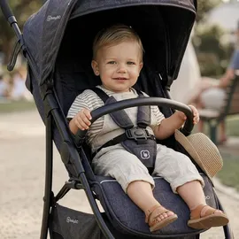 BabyGO 3 in 1 Kinderwagen black