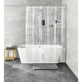 KLEINE WOLKE Duschvorhang Pocket Clear 180 x 200 cm transparent