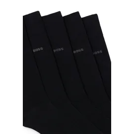 Boss Uni Color 10244642 01 Kurze Socken 5 Paare Black 43-46