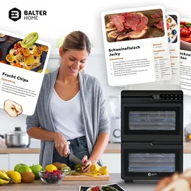 Balter Dörrautomat Edelstahl Silber
