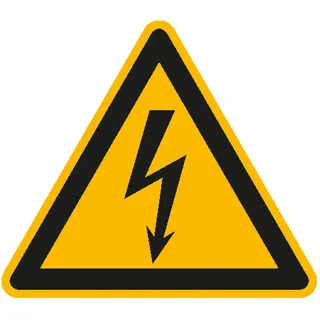 SafetyMarking Warnschild Folie SL 15 mm Warnung vor gefährlicher elektrischer Spannung