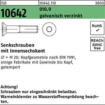 F. REYHER Nchfg. GmbH & Co. KG Senkschraube ISO 10642 M12 x 35 100 Stück