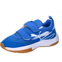 Puma Varion II Hallenschuhe mit Klettverschluss Kinder 03 team royal/white/gum 34.5