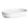 Brabantia - Mindset Seifenschale - rutschfest Boden - Rippen Halten die Seife Schön Trocken - Ablösbare Innenschale - Korrosionsbeständiges Metall - Fresh White - 12 x 8 cm