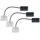 Paulmann LED-Bad-Einbauleuchte 1 Satin