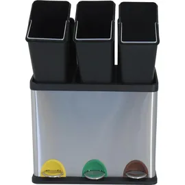 MSV Mülltrennsystem 24 l Schwarz