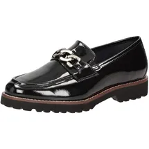 SIOUX Meredith Mokassin Damen, Schwarz 36
