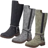 Hochschaftstiefel laubgrün 37