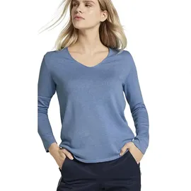 Tom Tailor Basic Pullover Sea Blue Melange XL