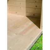 Karibu Fußboden für Gartenhaus 3,6 x 2,4 m Naturbelassen