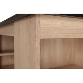 Respekta Bartisch Merle, Eiche, Schwarz, Holzwerkstoff, rechteckig, 50x115x103 cm, Variantenauswahl, Esszimmer, Tische, Stehtische