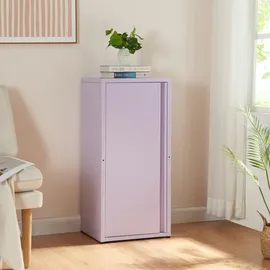 [en.casa] Burlöv Aktenschrank 40 x 35 x 88 cm lila