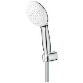 Grohe Tempesta 110 Duschkopf Handbrause mit Wandhalter und 125 cm Schlauch