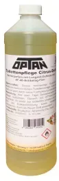 OPTAN Toilettenpflege, Citrusduft, Sanitärparfüm mit Langzeit-Duftnote, 1 Liter - Flasche